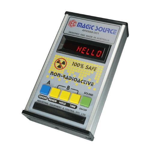 Electronic Radioactive Source Magic Simulator